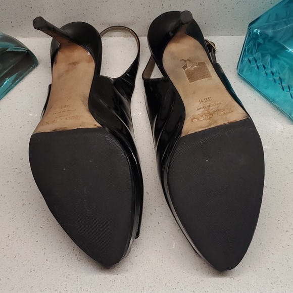 JIMMY CHOO patent leather pumps (sz 8.5) - Picture 8 of 10